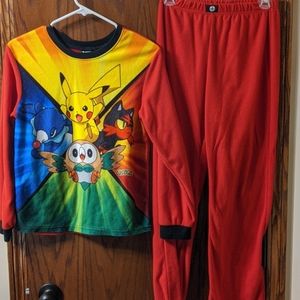 SOLD---Pokemon Boy's Two Piece Sleepwear